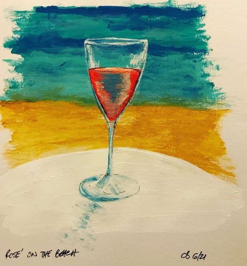 Rosé on the Beach