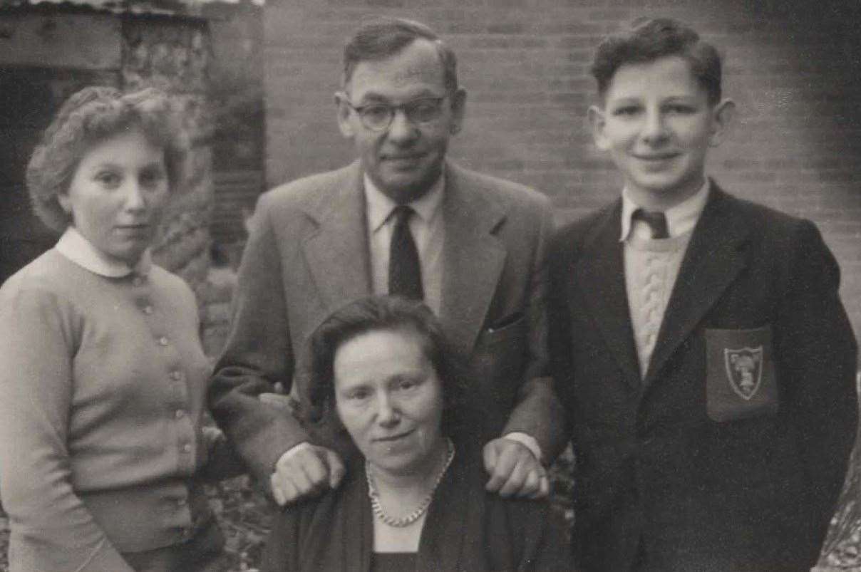 The Rein family in 1957. Credit: Eric Rein