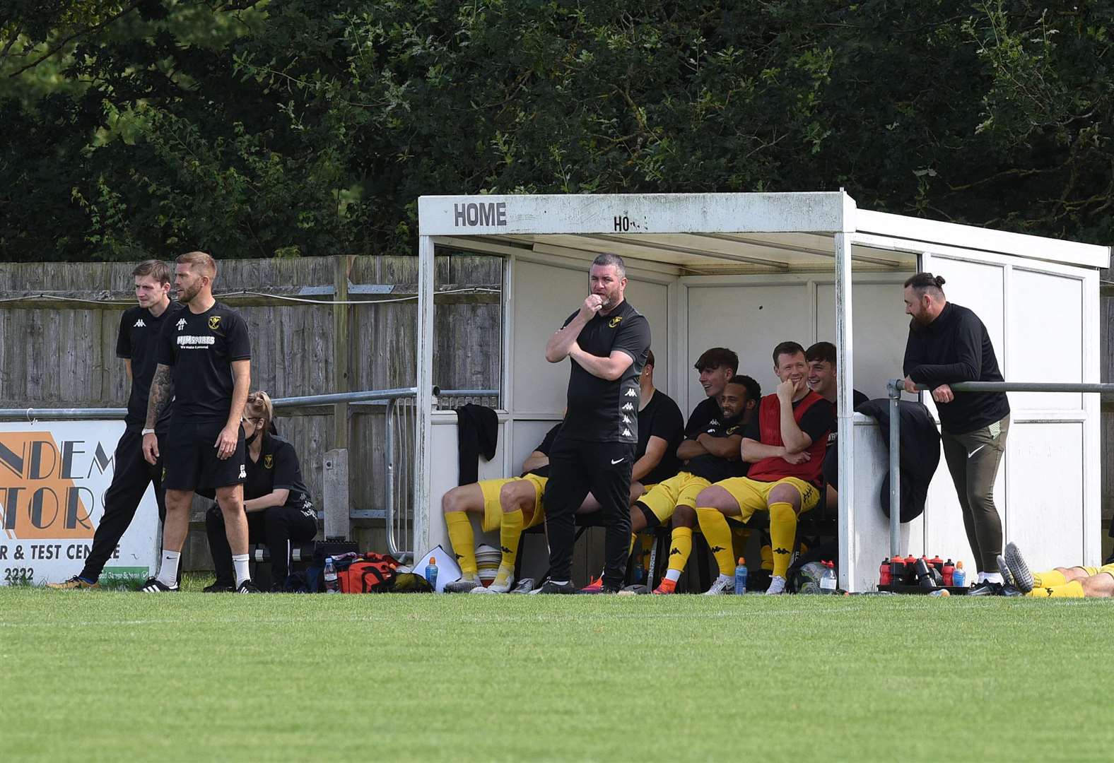 Gareth Thomas (left) has departed Tadley Calleva