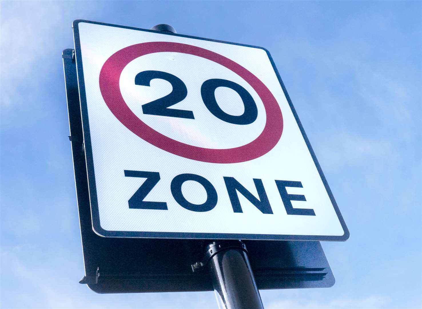 A 20mph speed limit is to be trialled in Theale from Friday, October 20, reducing limits from 30mph