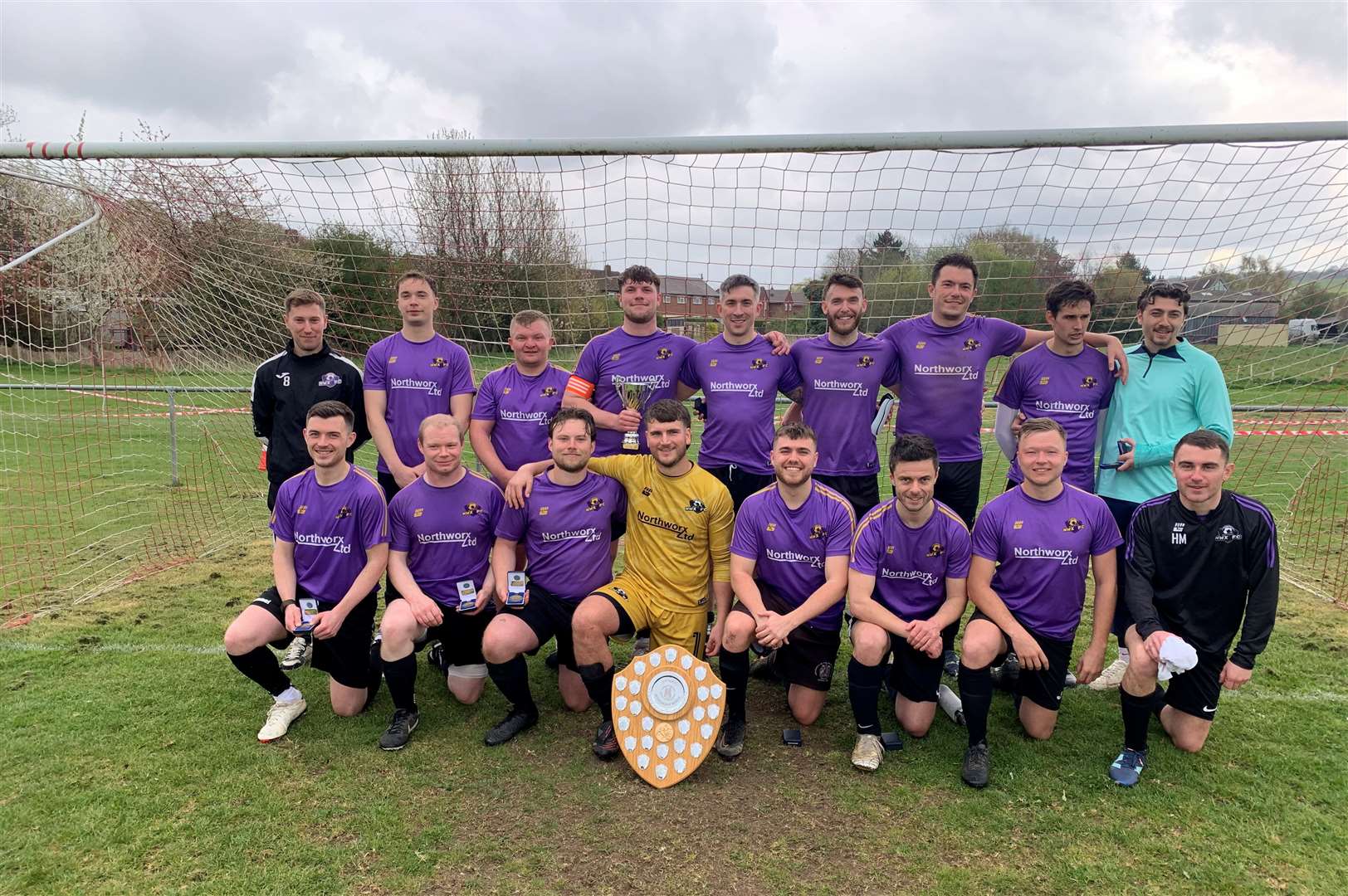 NWX have won Newbury Sunday League's Jim Wild Memorial Shield