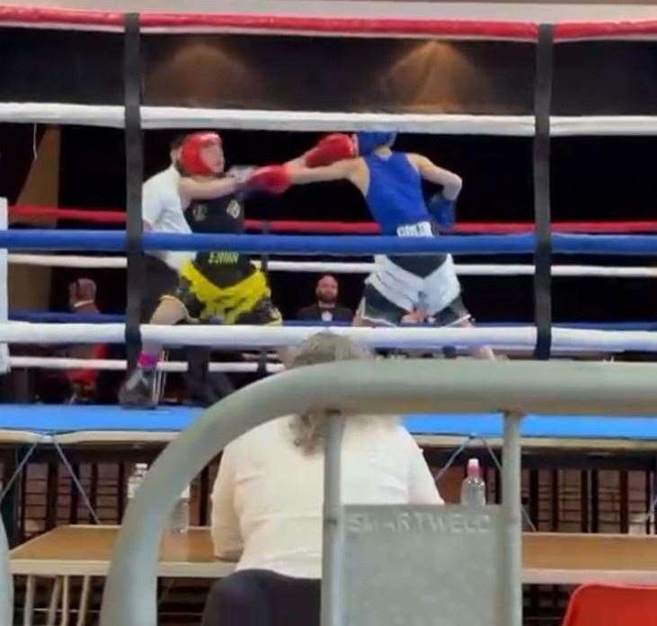 Rocky Golby is the Home Counties Junior Cadet Champion