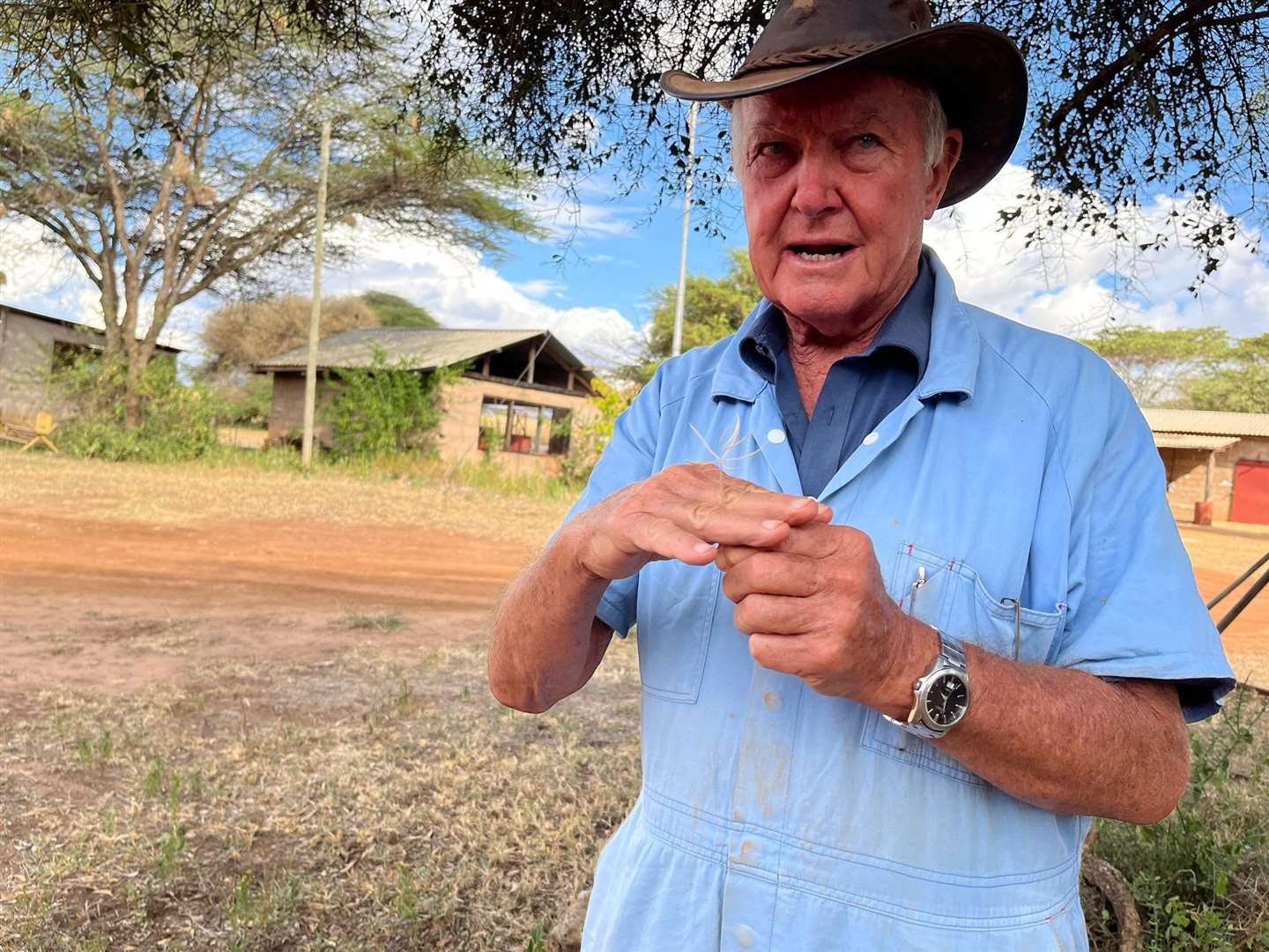 Eleanor's host in Kenya, Pat