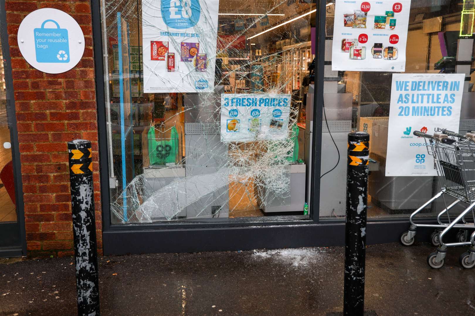 Co-op in Wash Common raided last night