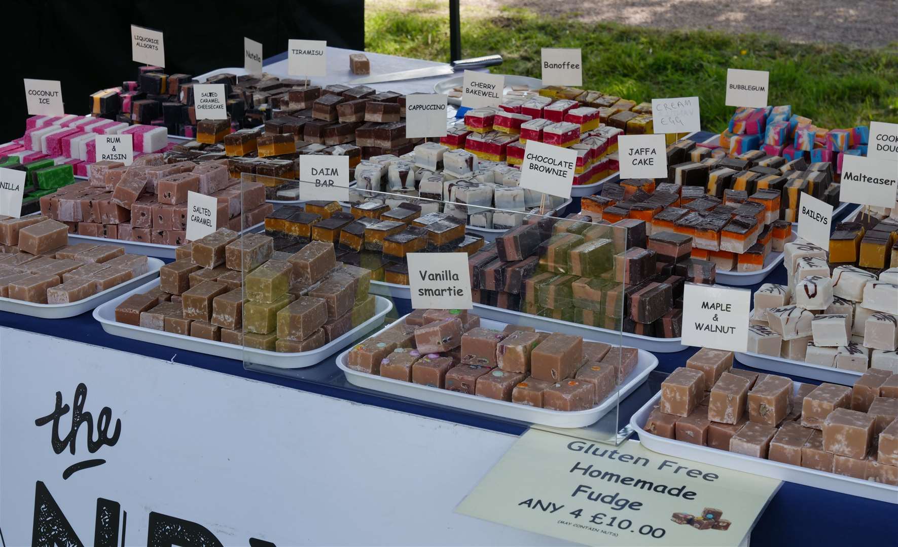 Homemade goods up for grabs. Credit: Robert Elliott