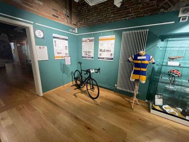Newbury Road Club's exhibit at the West Berkshire Museum