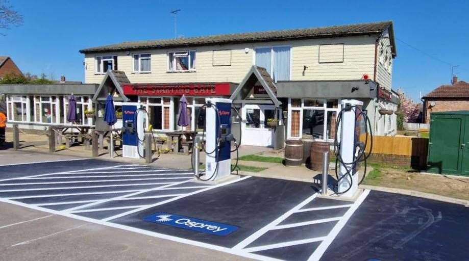 The Starting Gate in Newbury has three new Osprey rapid chargers