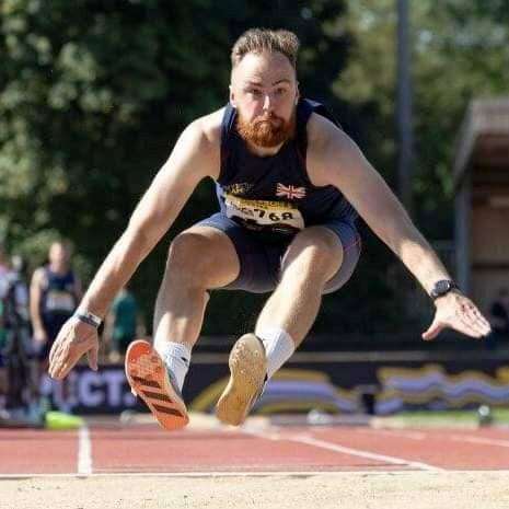 Peter Saunders in action at the Games