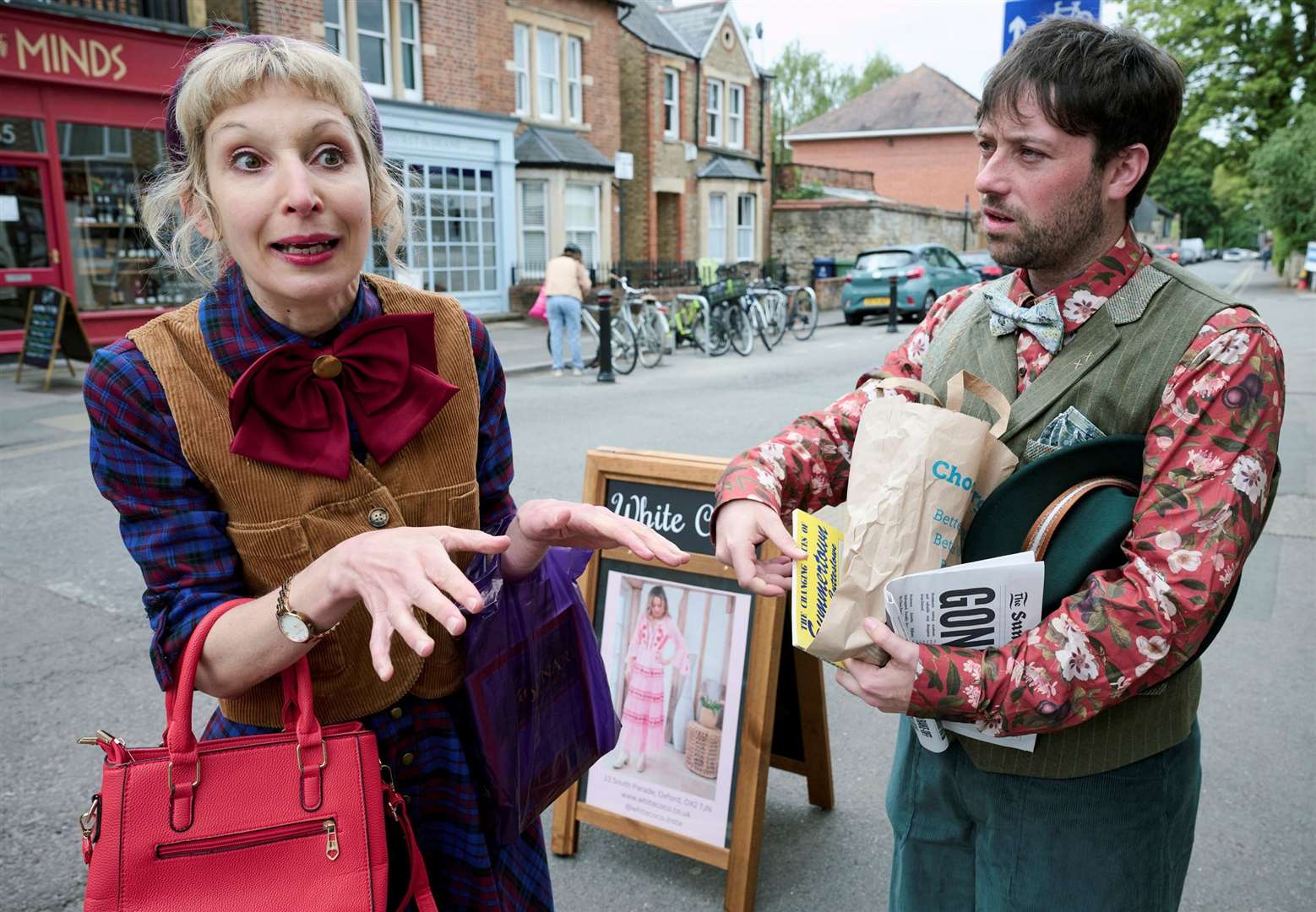 Creation Theatre SHERLOCK IN SUMMERTOWN Pic: Geraint Lewis