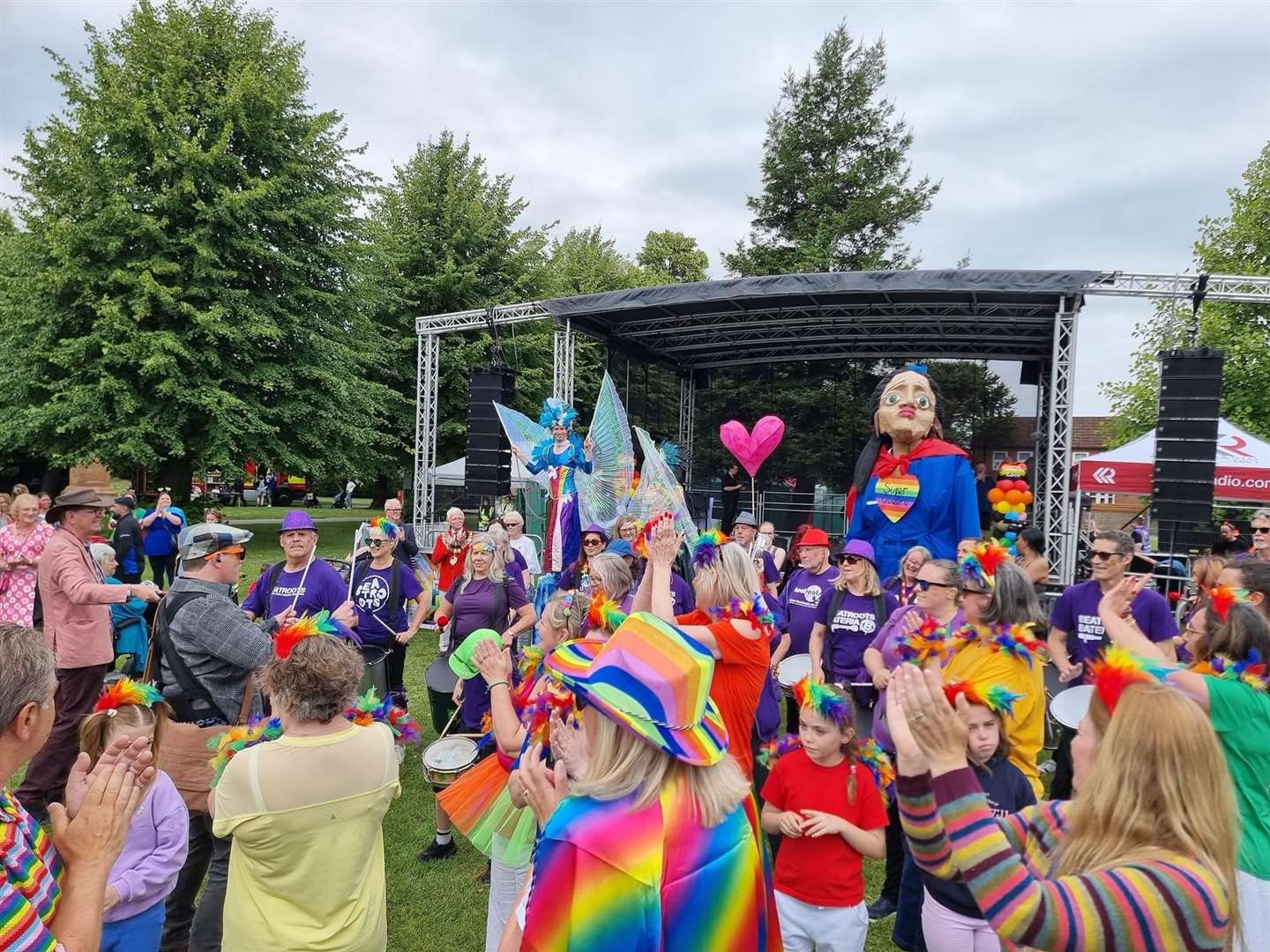 Newbury Pride has received a grant