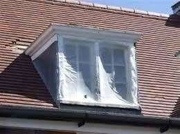 Damage caused to the roof of Hungerford Primary School in a previous,unrelated raid