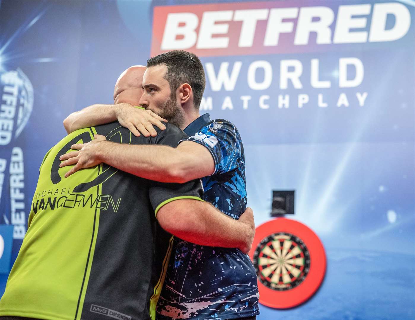 Luke Humphries won the 2024 Betfred World Matchplay in Blackpool - Photo: Mark Robinson/PDC
