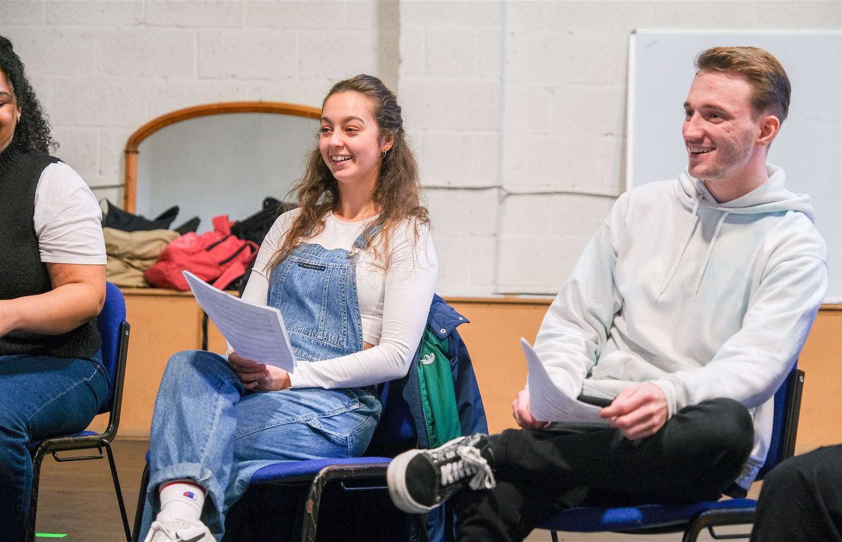 First day of rehearsals for this years Panto at Newbury Corn Exchange