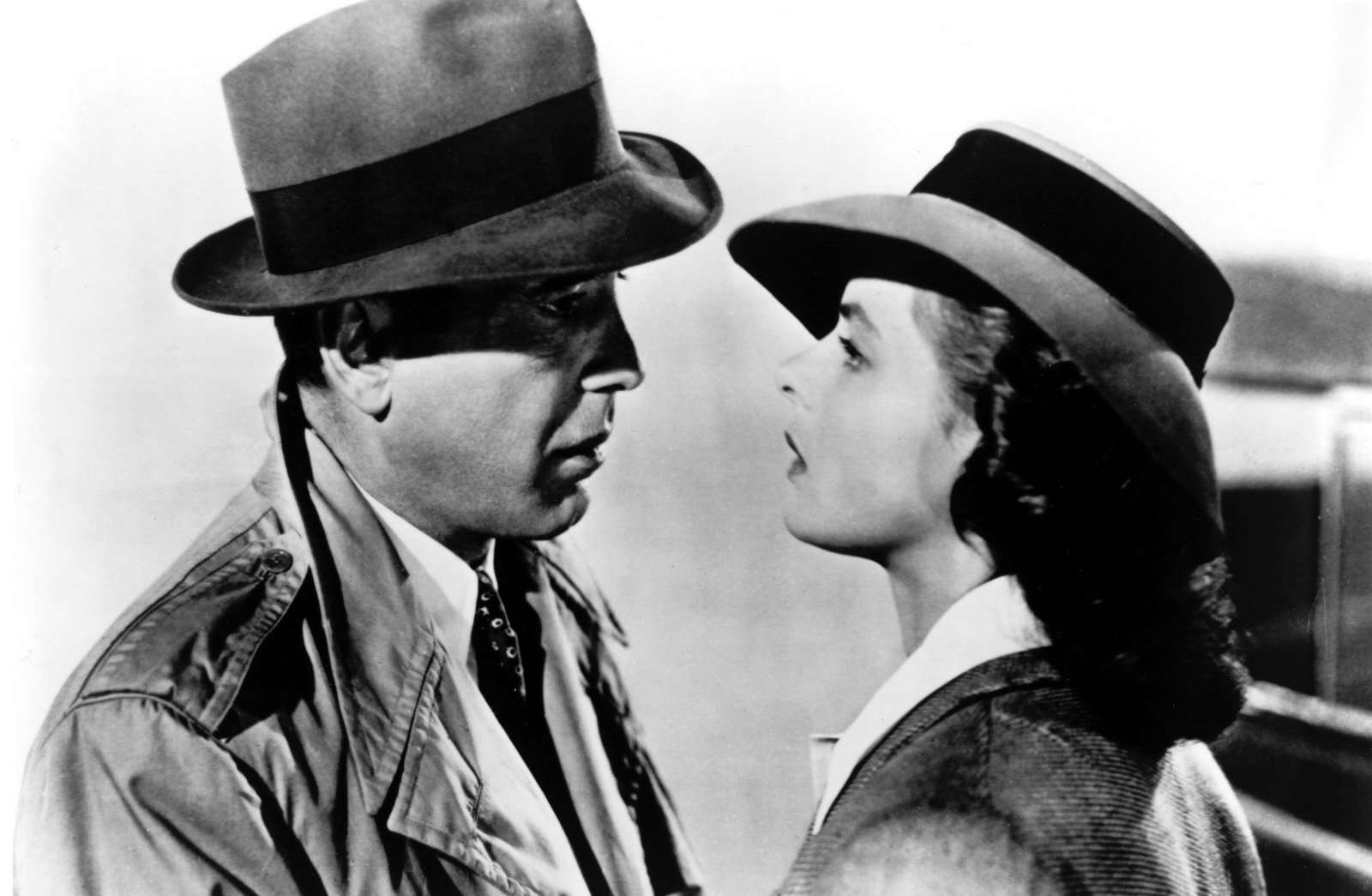 An iconic scene from Casablanca