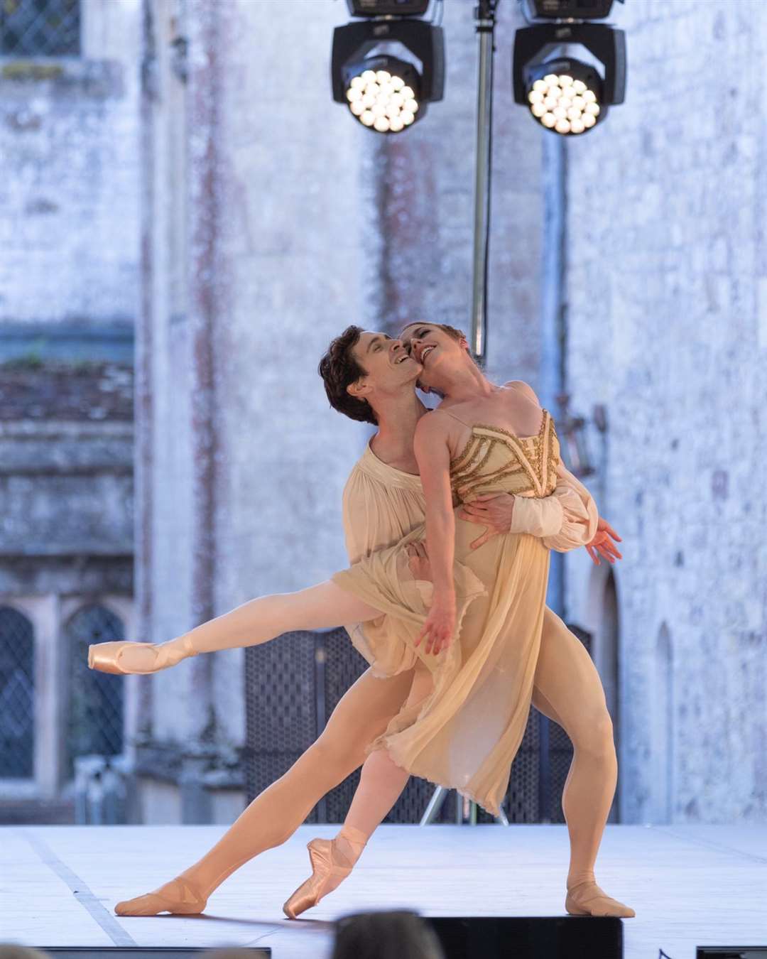 Meaghan Grace Hinkis and William Bracewell in Romeo and Juliet, picture Andrej Uspenski