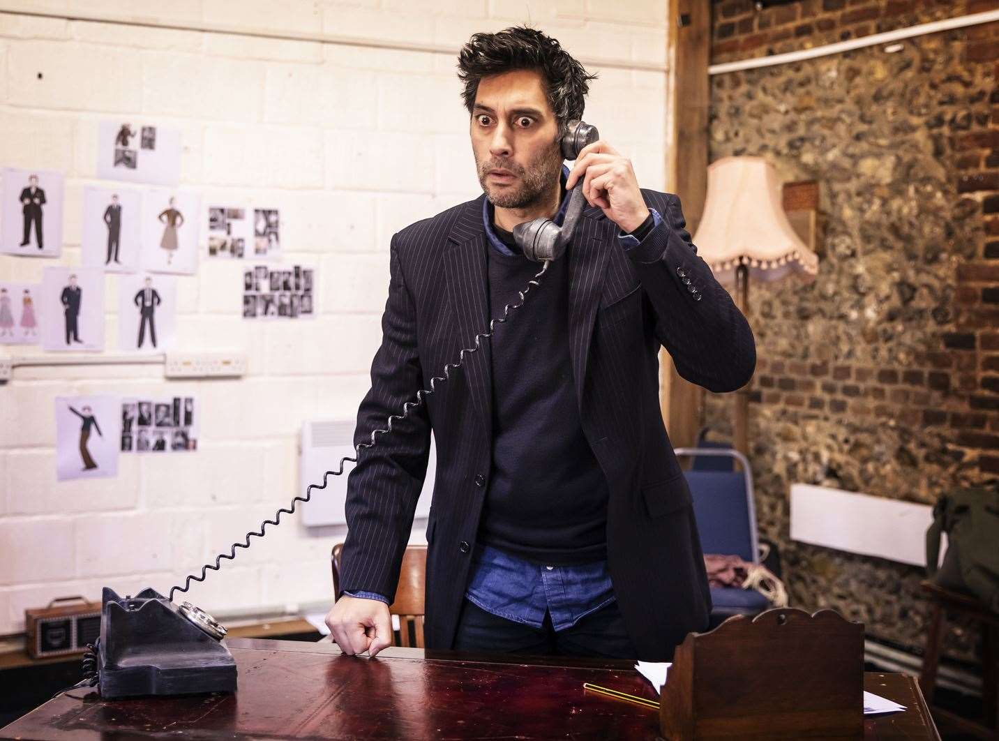 Spike rehearsals, Robert Mountford, Pamela Raith Photography