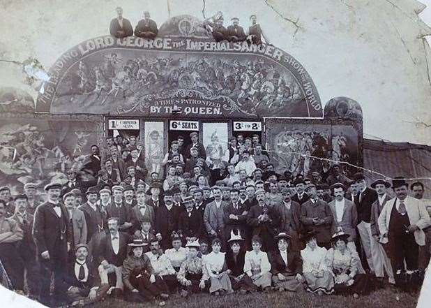 Sanger circus Image courtesy of the National Fairground and Circus Archives, University of Sheffield Library'>>