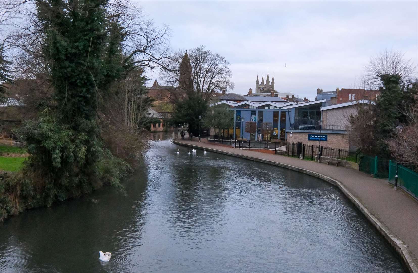 A new footbridge could be built over the canal.