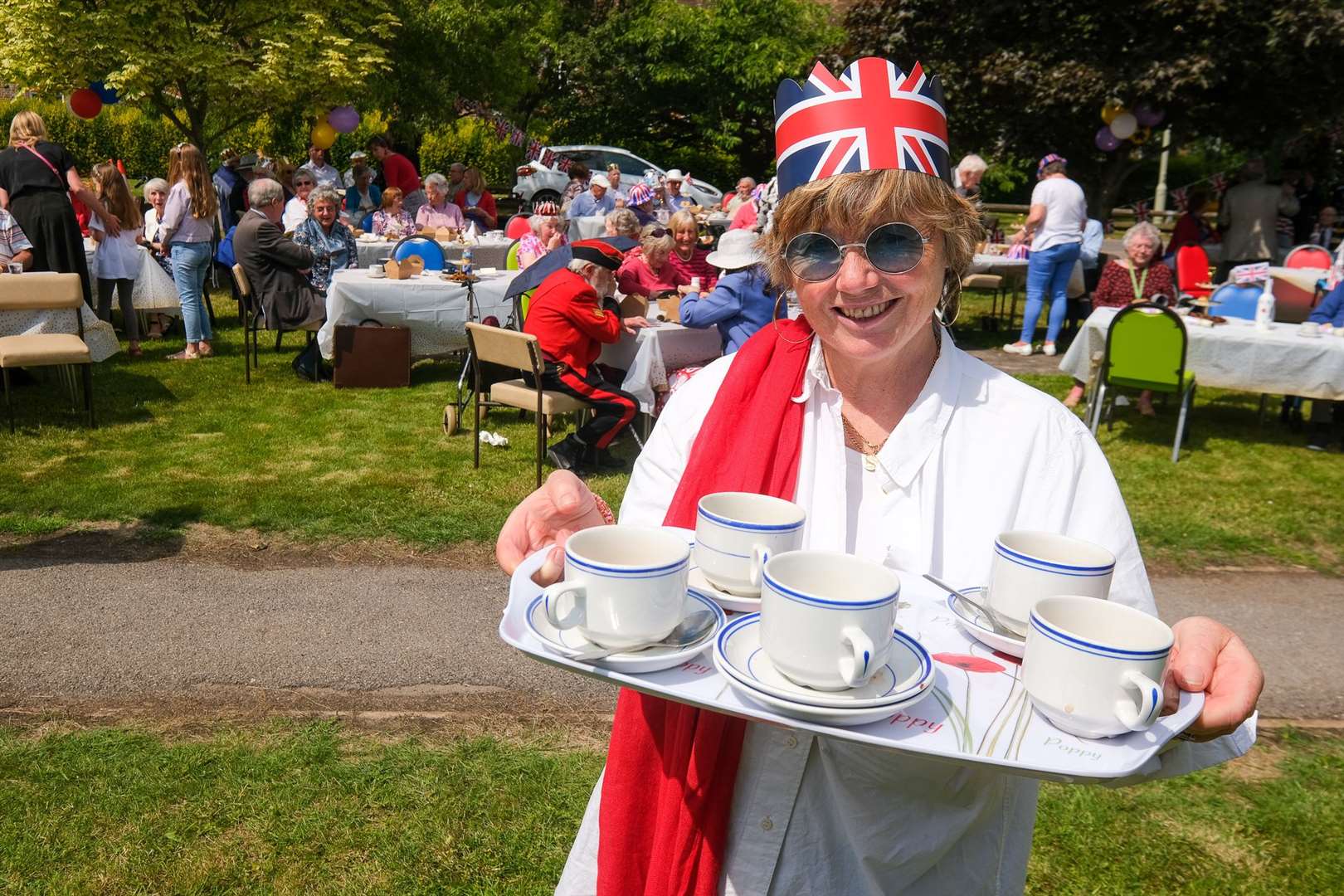 Fairclose Day Centre Jubilee Party .Josie Reed (Chair). (57076460)