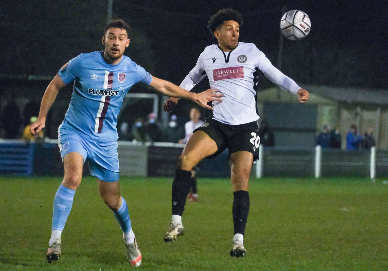 Sol Wanjau-Smith looks to keep the ball