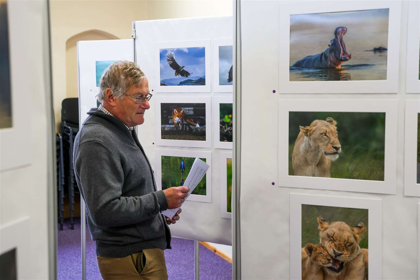 Thatcham Photographic Club Exhibition at Old Bluecoat School in Thatcham
