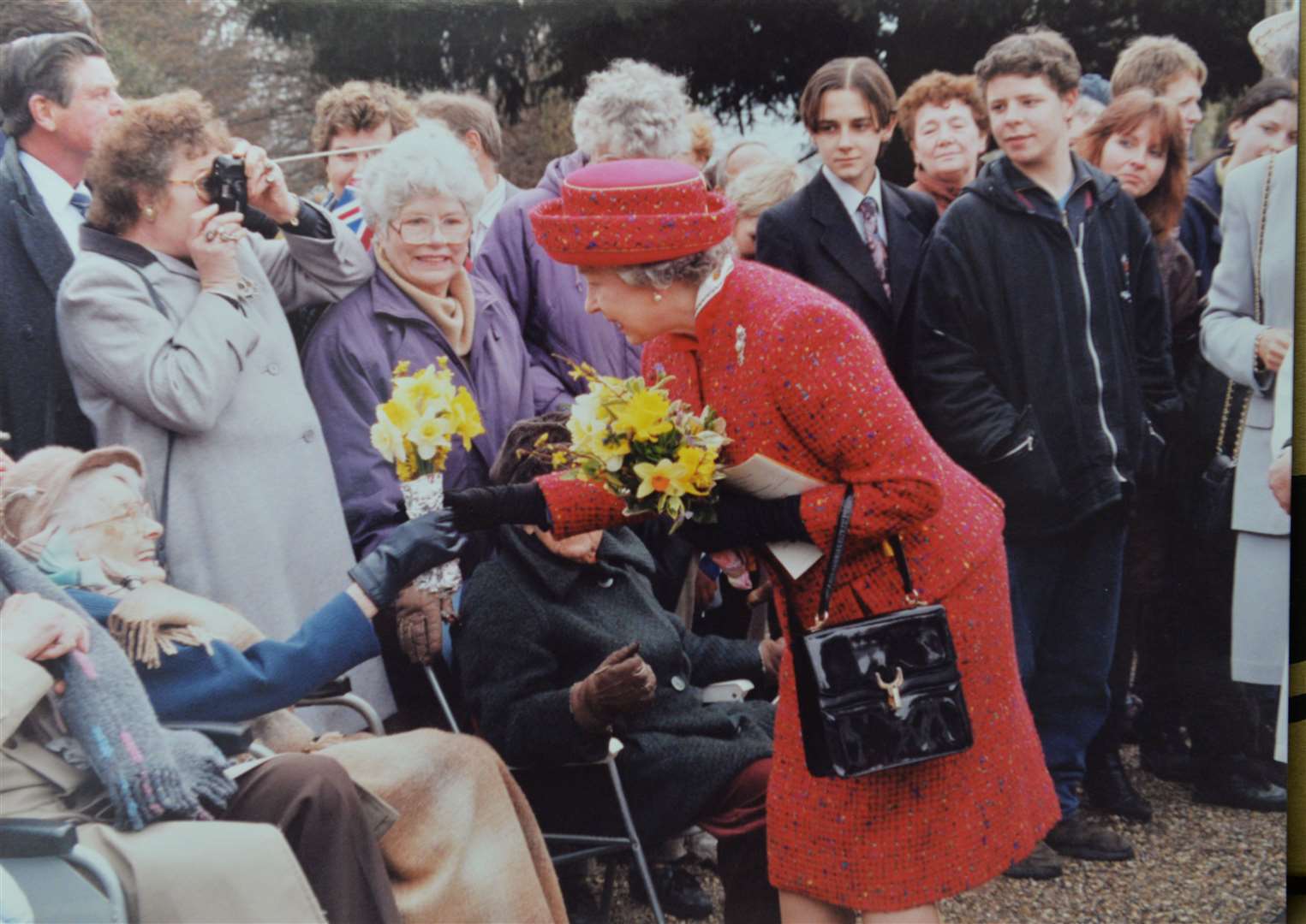 Phil Cannings photographed the Queen at Kintbury St Mary