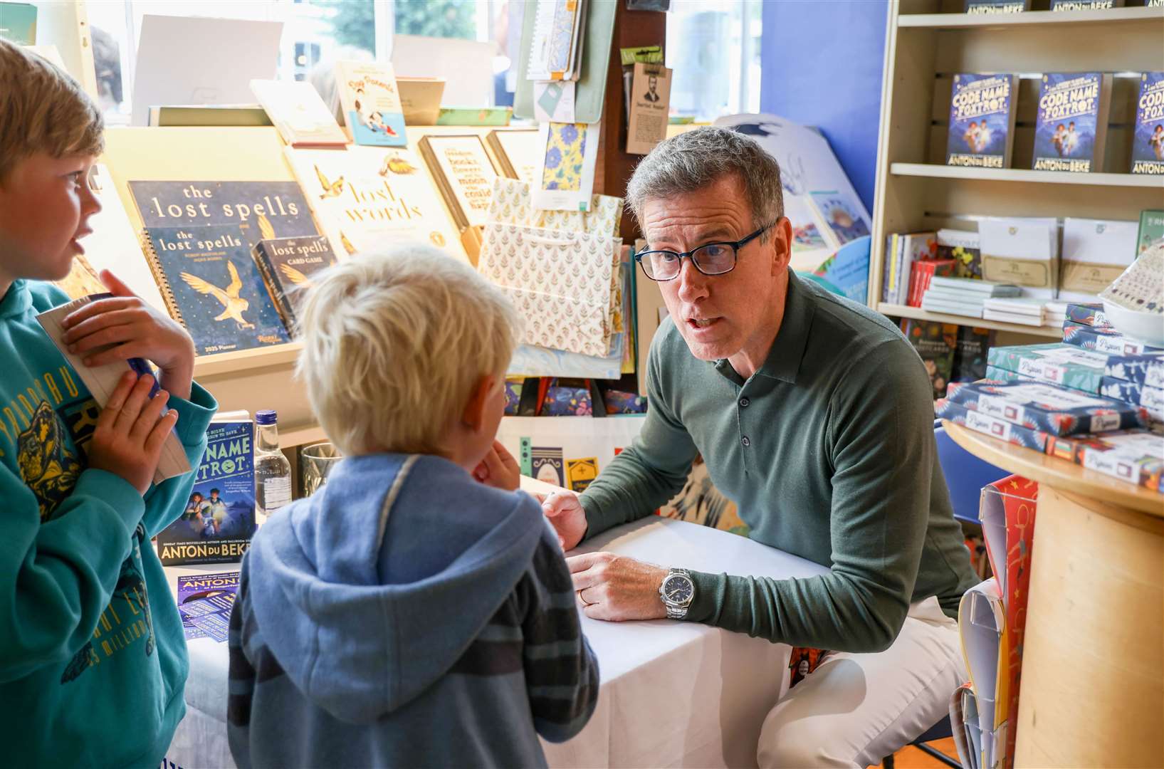 Anton Du Beke at Hungerford Bookshop