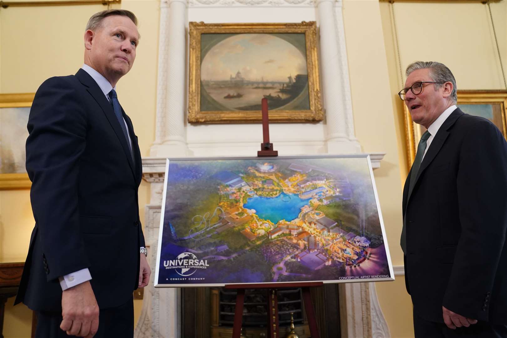 Sir Keir Starmer said the development would ‘put Bedford on the map’ for millions of people (Stefan Rousseau/PA)