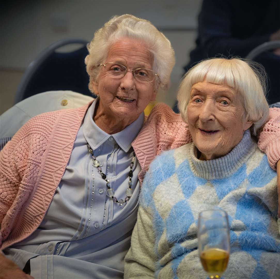 Mrs Chivers and friend