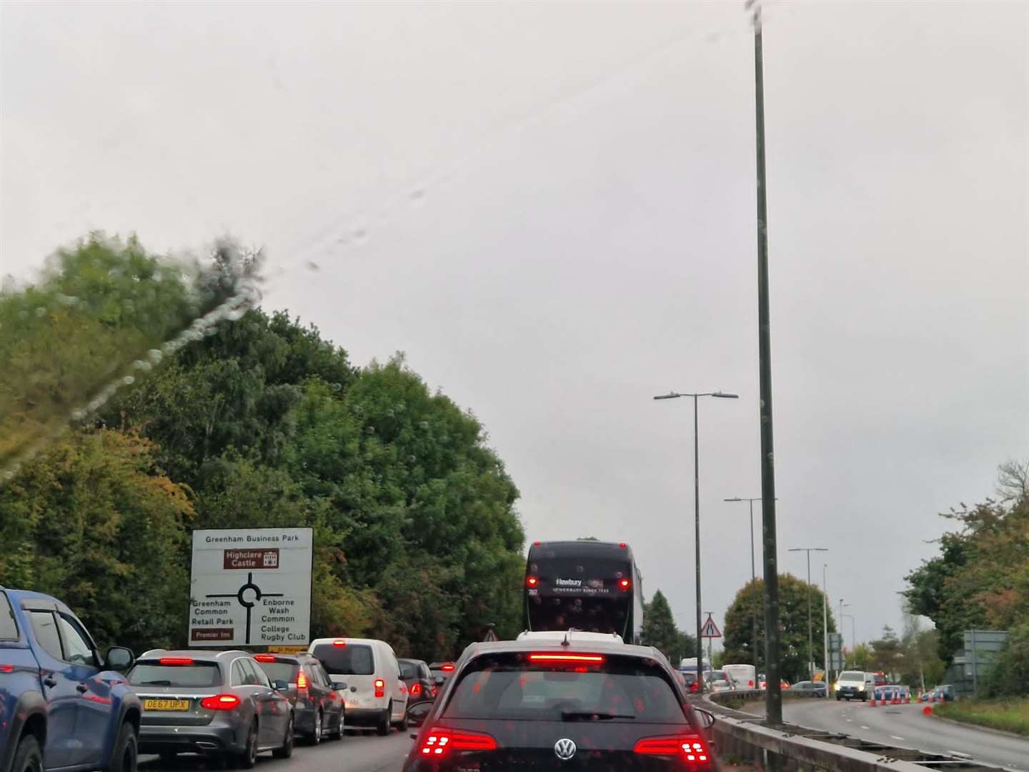 Gridlock on the A339