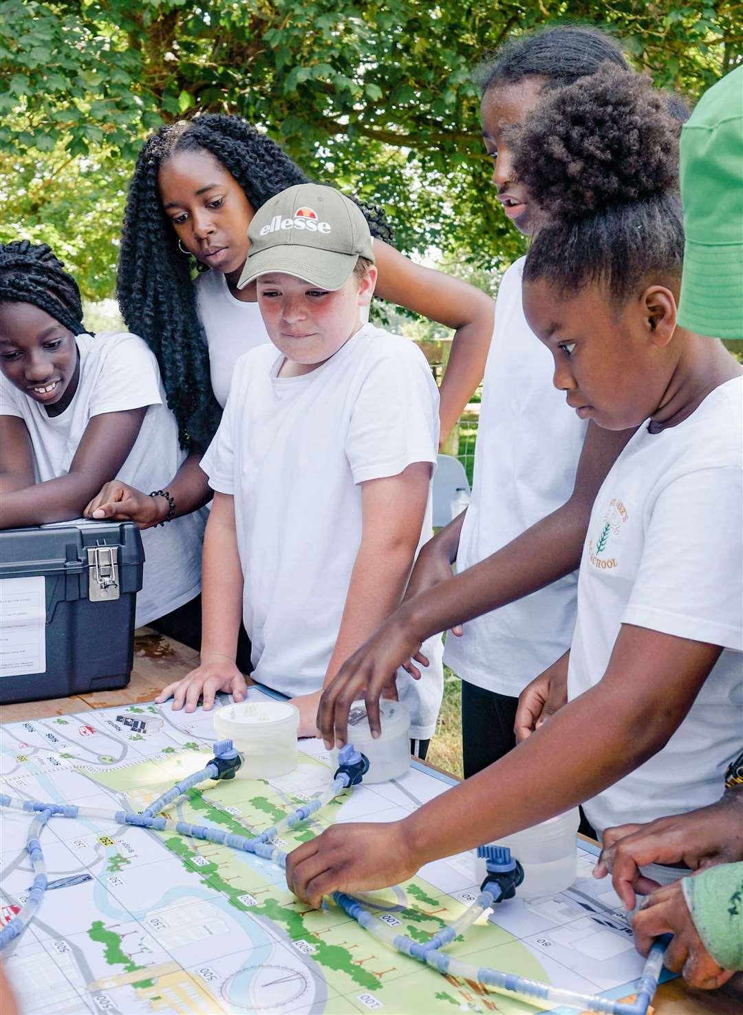 St Anne's Catholic Primary School pupils design their own water supply system