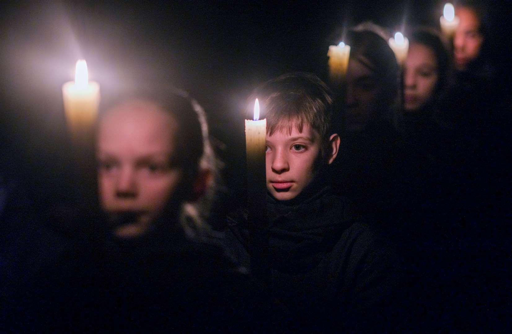 Aldermaston York Nativity Acolytes