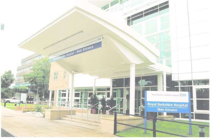 The current Royal Berkshire Hospital site
