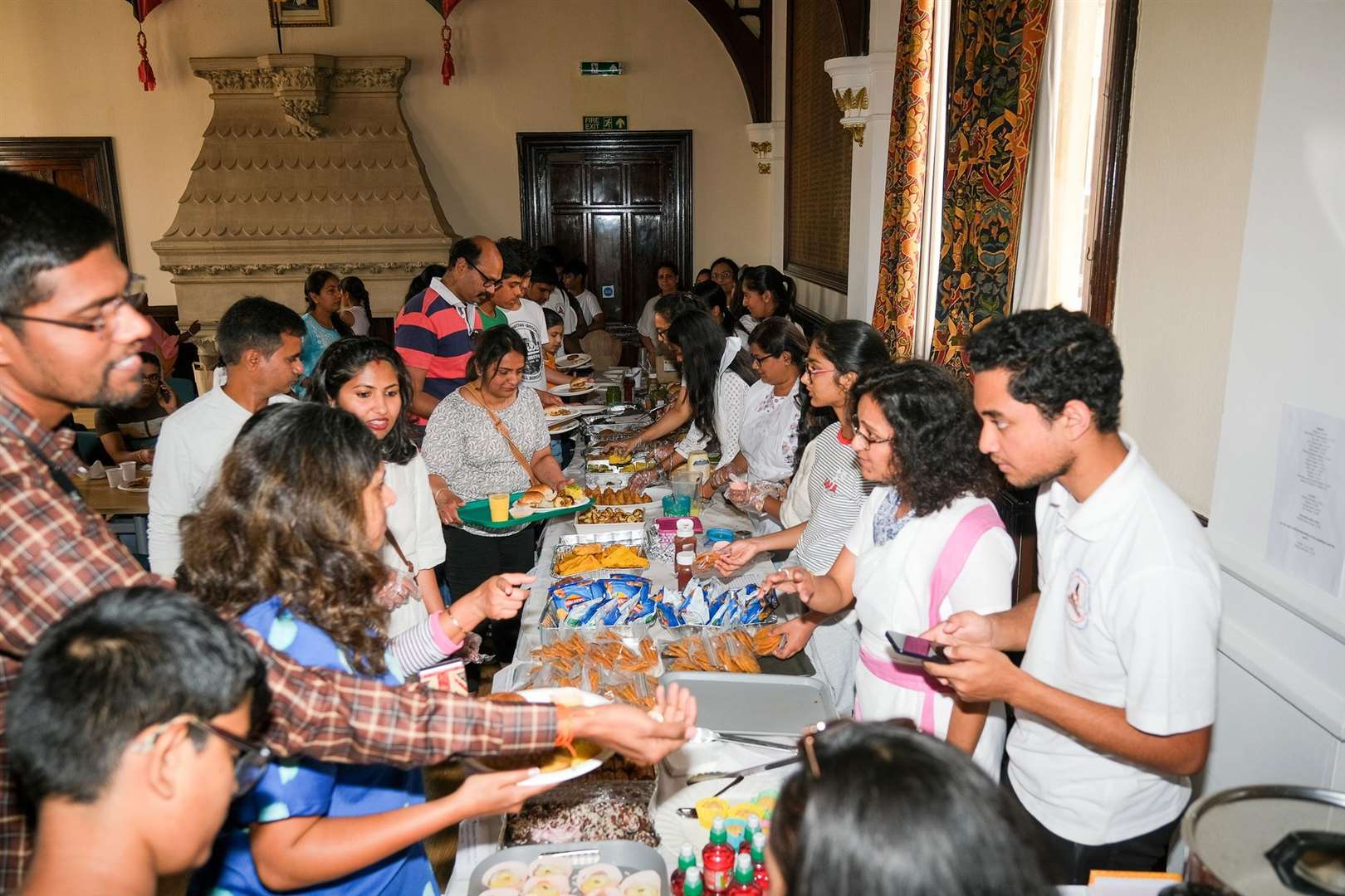 Bharati Shakha Newbury partnered with Sewa Day and organised a charity coffee morning at the Town Hall which raised over £1,700 for good causes