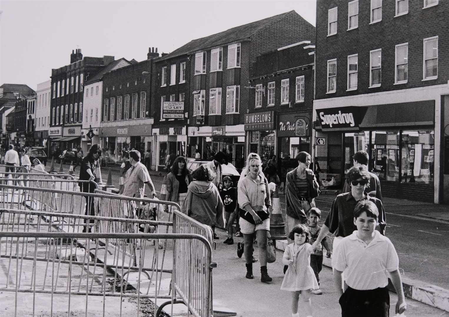 In 1993 extensive work was carried out on the kerbs along Northbrook Street