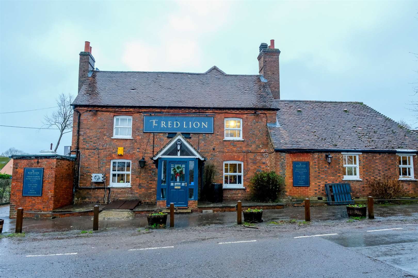 The refurbished and reopened pub returns to Upper Basildon