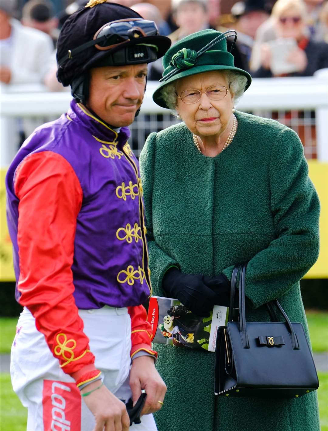 With Frankie Dettori in 2019
