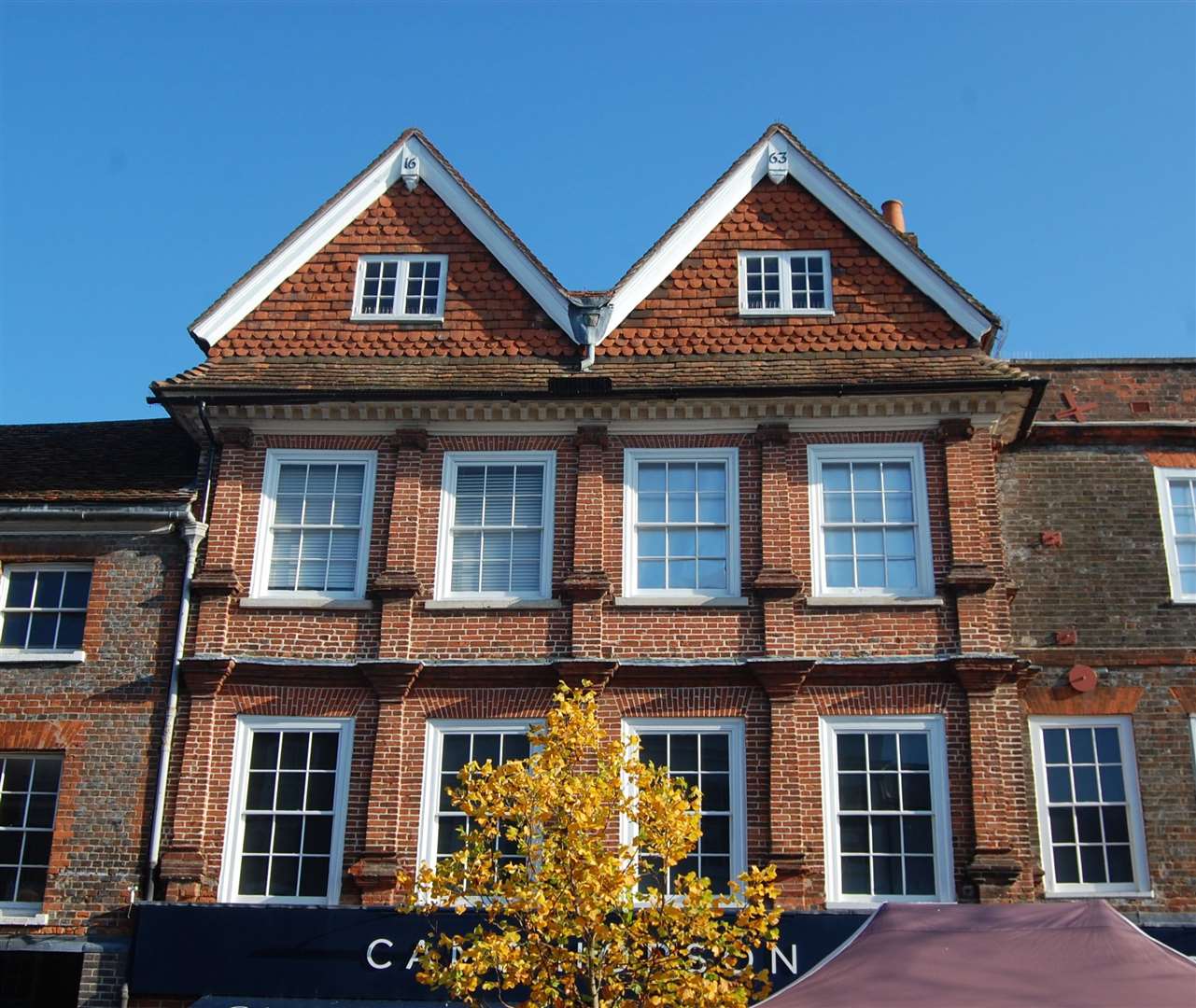 Part of Camp Hopson at 10-11 Northbrook Street, in Newbury