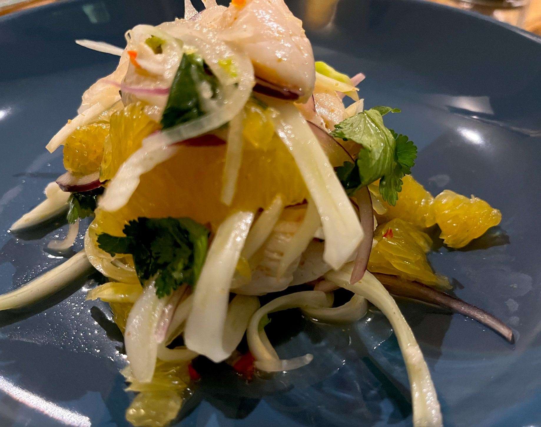 Cornish scallops