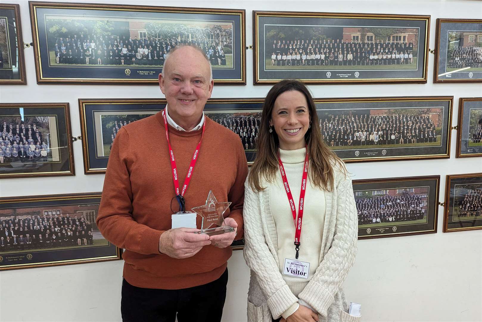 Paul Rose and Kate Barrow