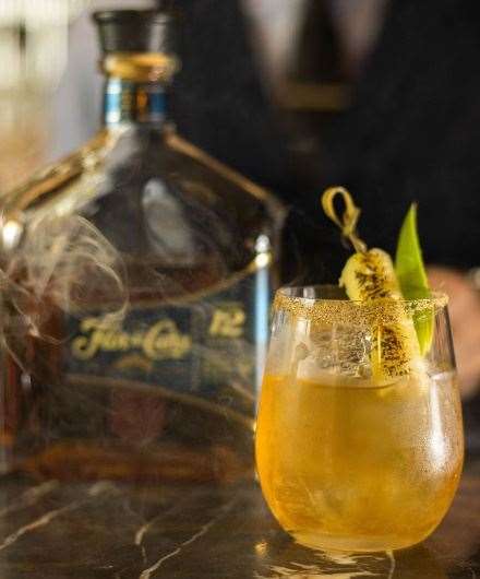 The Woodspeen showcases its new eco-friendly cocktail, Caribbean Breeze, as part of a global sustainability initiative