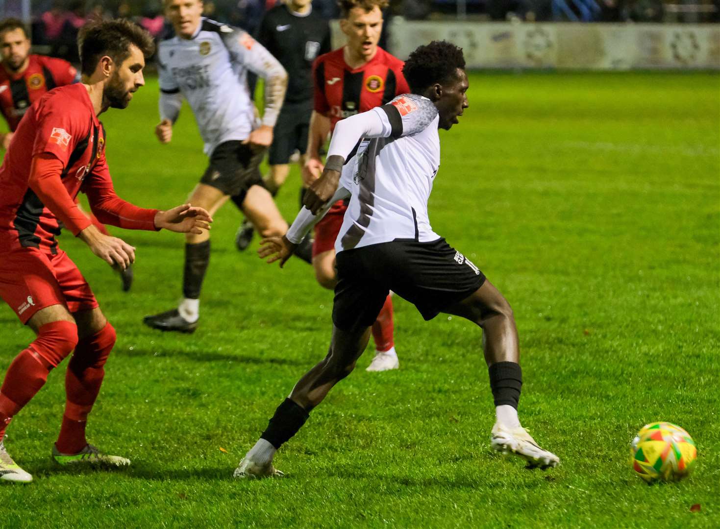 Adulai Sambu caused the Citizens all sorts of problems down the left flank