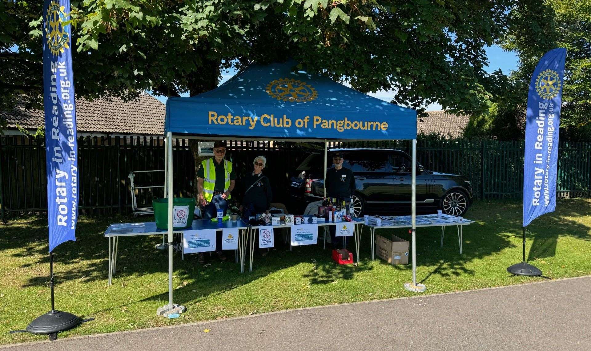 Pangbourne Rotary Club stand
