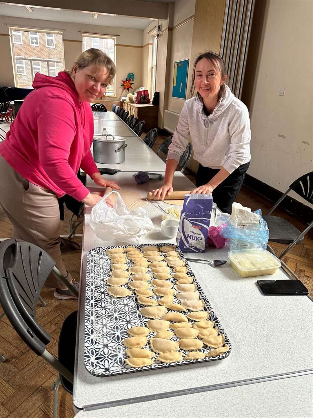 The Ukrainian Orthodox Christmas Day was celebrated with a party in Newbury