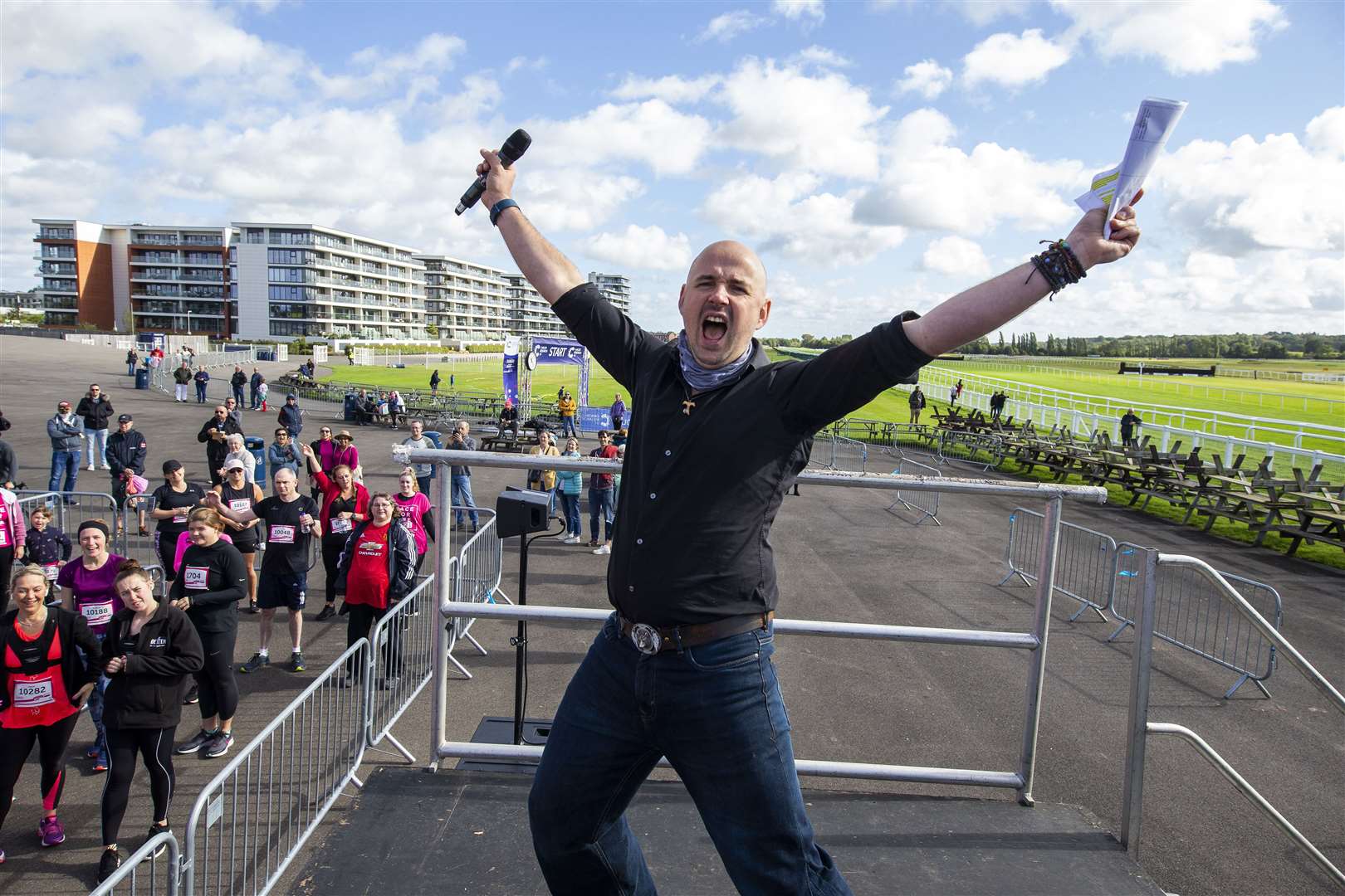 The 10k & 5k Race for Life at Newbury Racecourse. 3rd October 2021. (51855648)