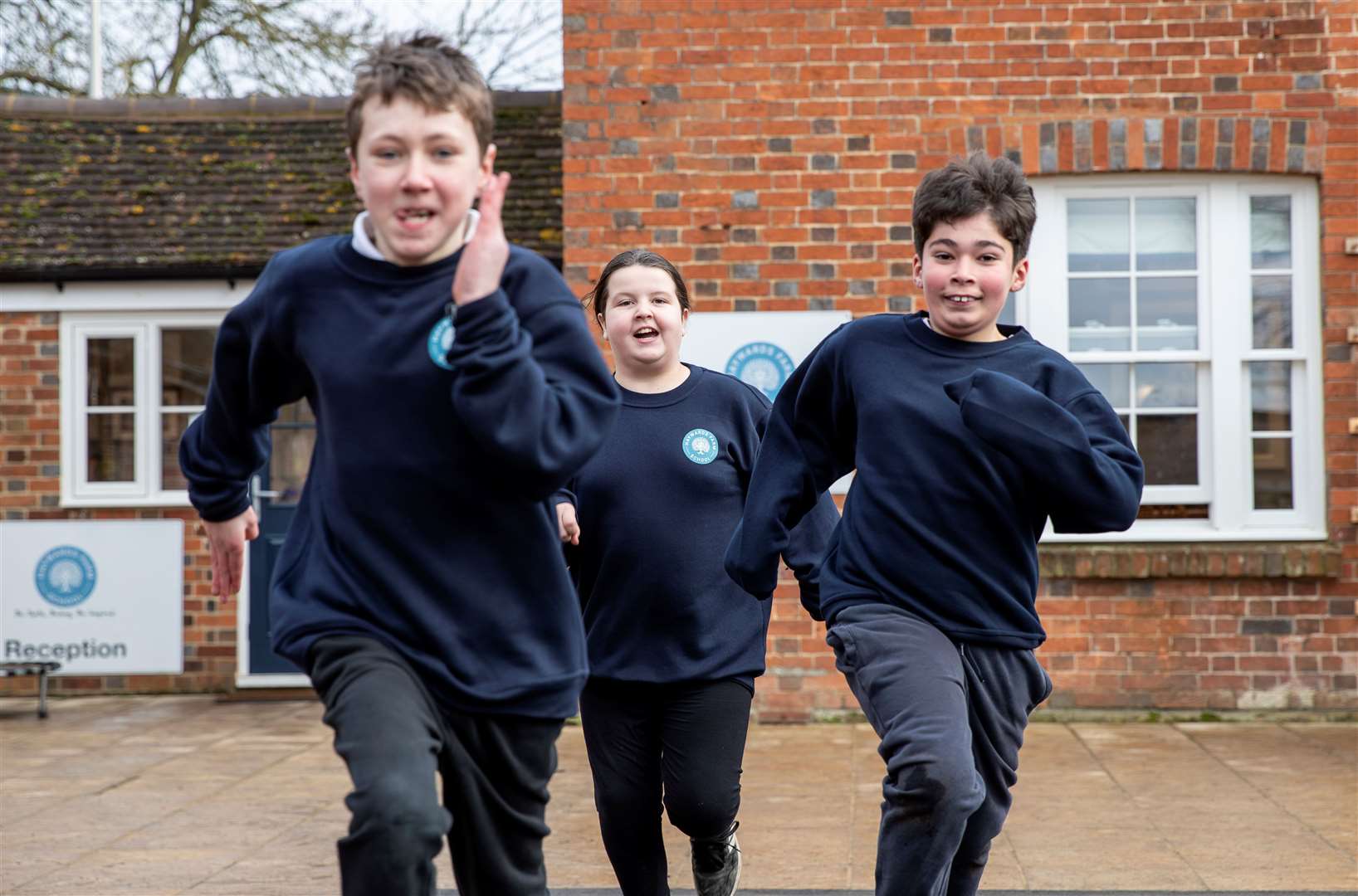 Pupils at Haywards Farm