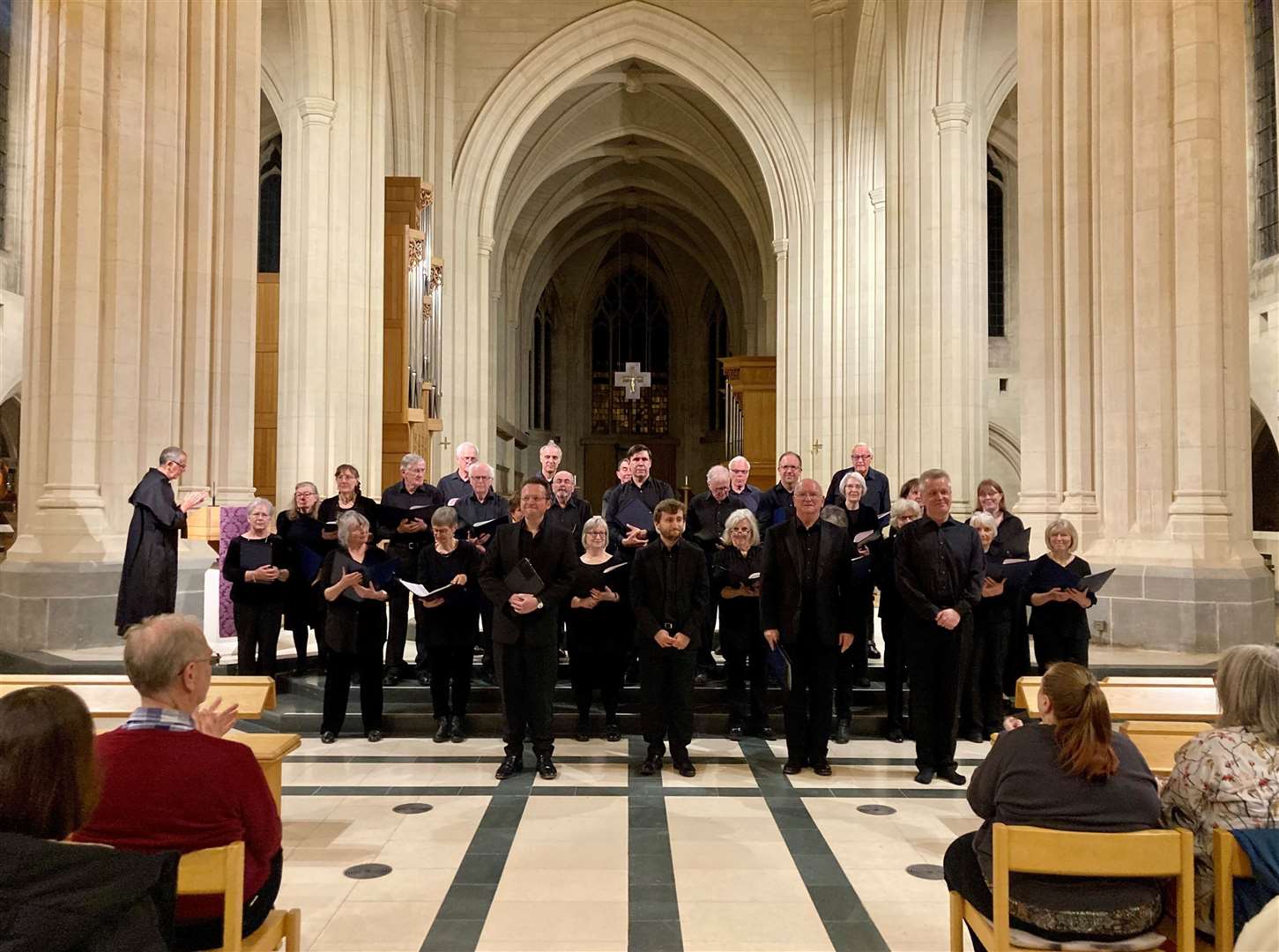 Newbury Chamber Choir at Douai on 5 April