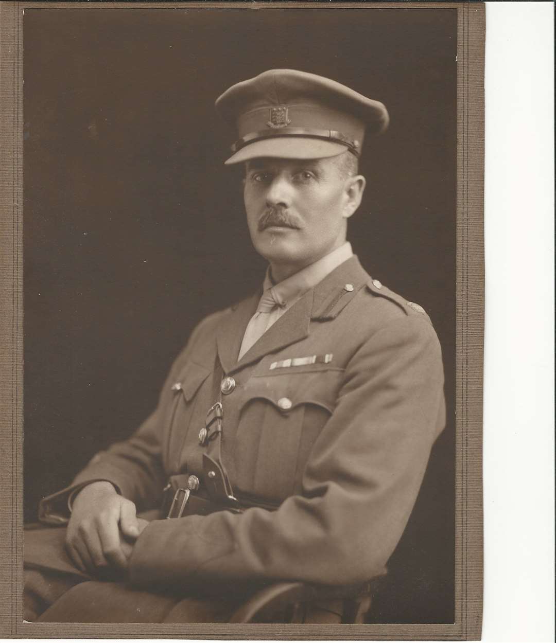 Lt Col V.W. Urquhart, pictured during the First World War