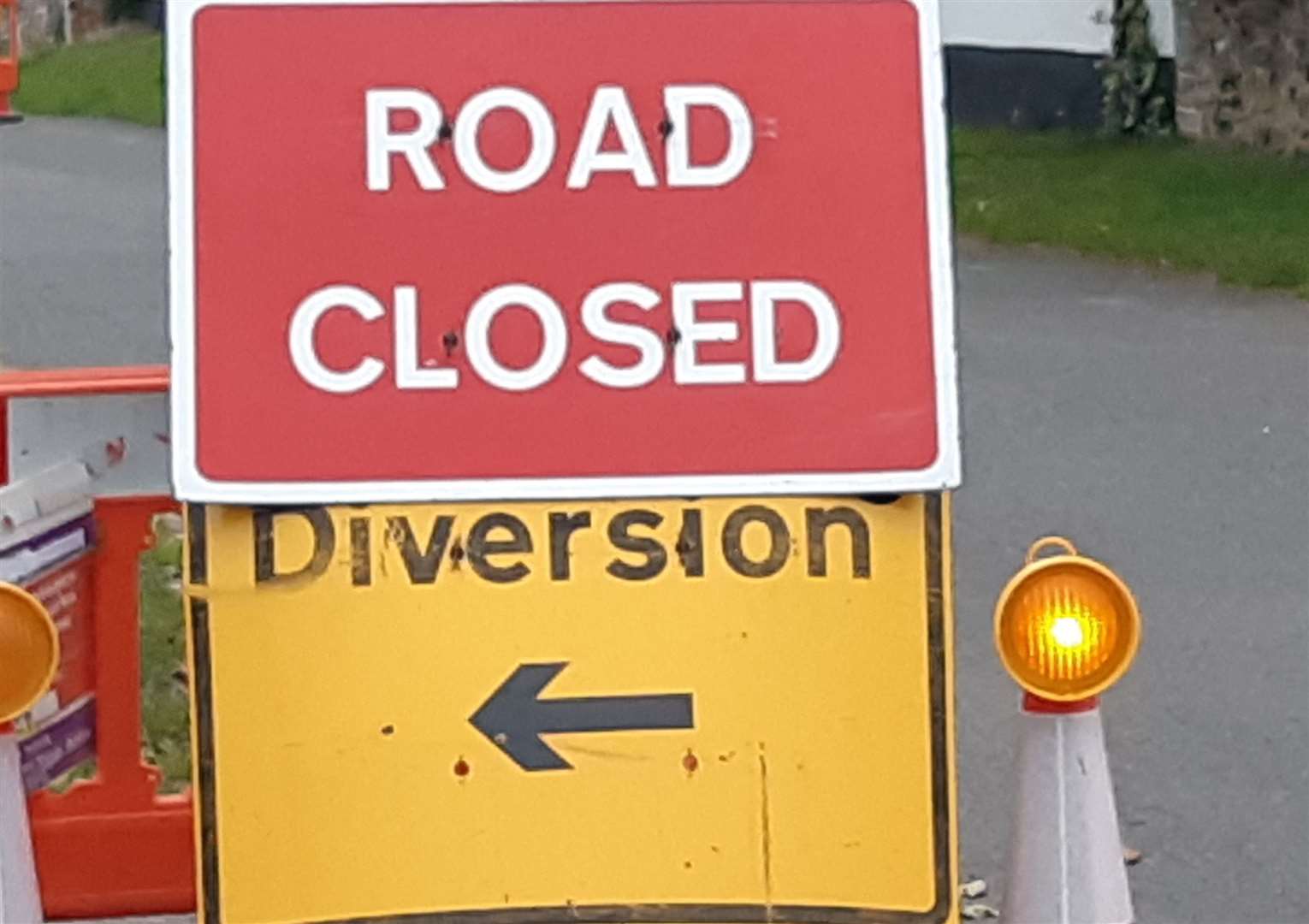 Crown Lane in Theale is expected to re-open on Tuesday, March 22