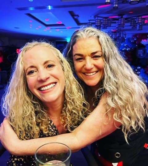 Nina Whyle - Nina left and Clare right